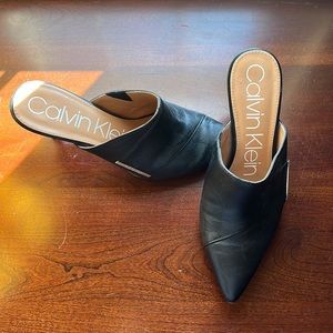 Calvin Klein Leather Heels